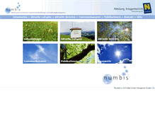 Tablet Screenshot of numbis.at